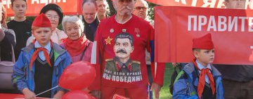 Celebration of the anniversary of the Russian Revolution, 1917 in Russia